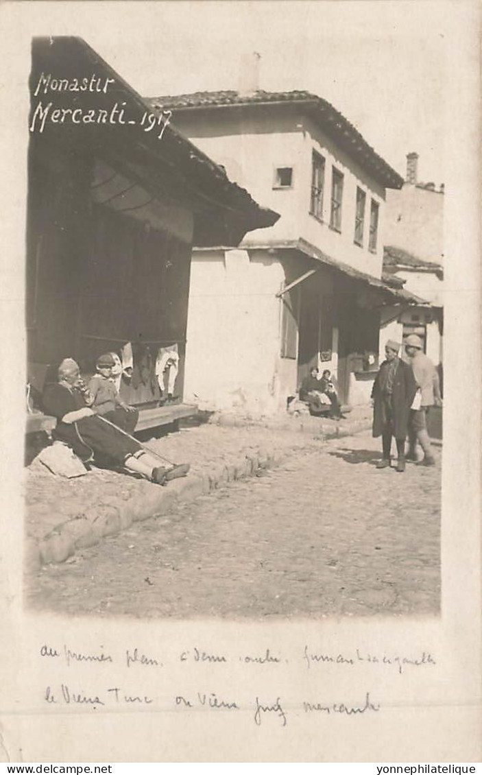 JUDAÏCA - JEWISH - TUNISIE - MONASTIR - Photo  Voir Texte - Mercanti 1917 - Jud-452 - Jewish