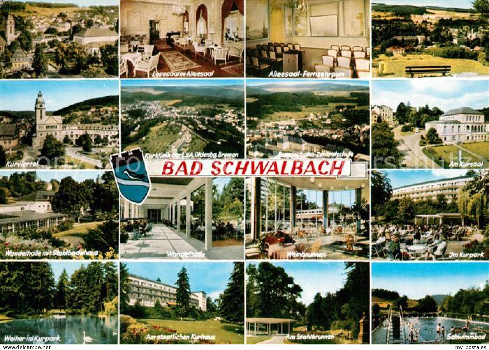 73241035 Bad Schwalbach Kursaal Kurpark Kurviertel Wandelhalle Stahlbrunnen  Bad - Bad Schwalbach