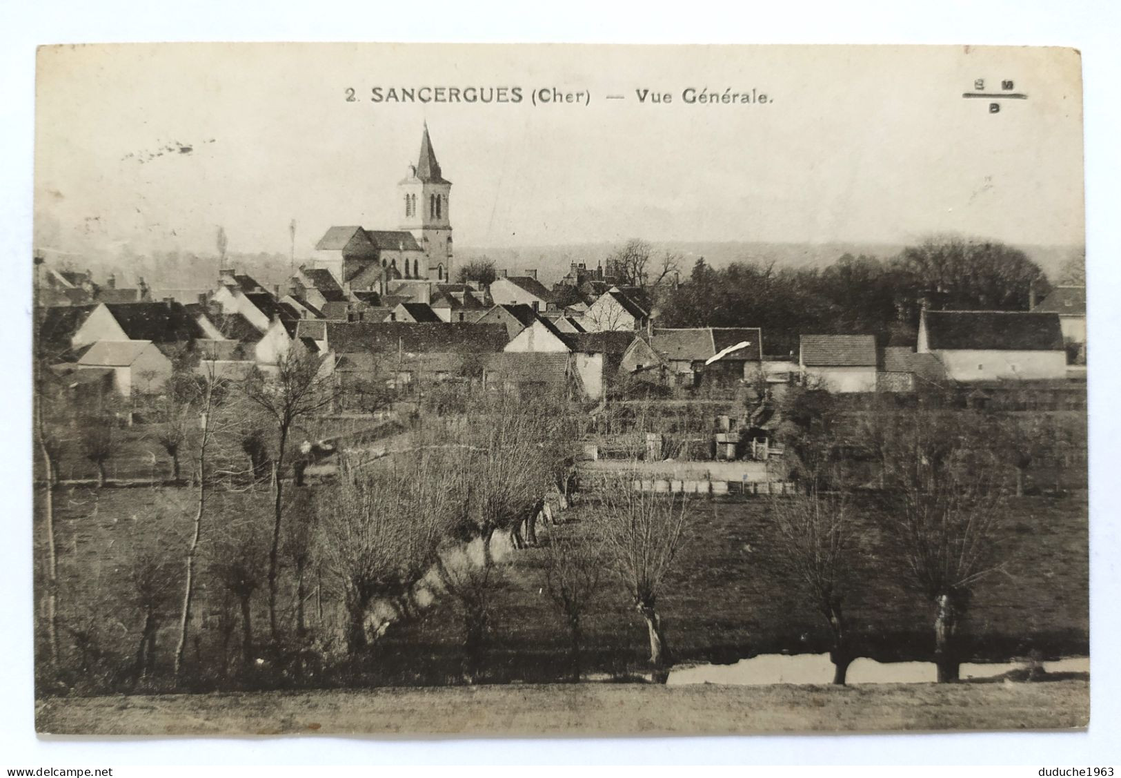 CPA - 18.Sancergues. Vue Générale - Sancergues