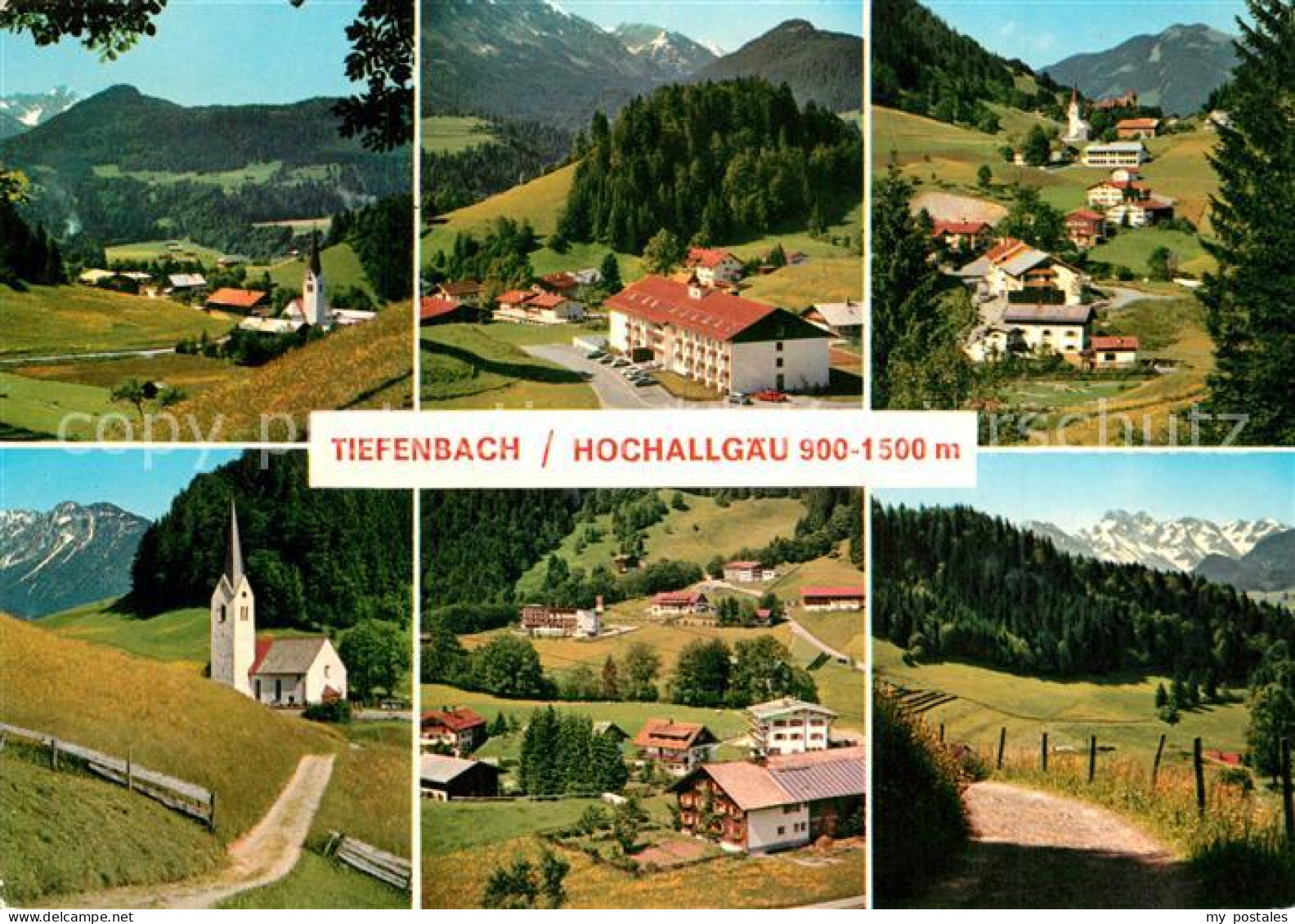 73240919 Tiefenbach Oberstdorf Panoramen Tiefenbach Oberstdorf - Oberstdorf