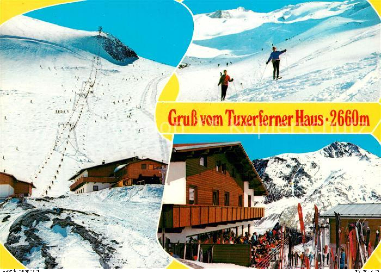 73240775 Hintertux Zillertal Tuxerferner-Haus Skigebiet Hintertux Zillertal - Andere & Zonder Classificatie