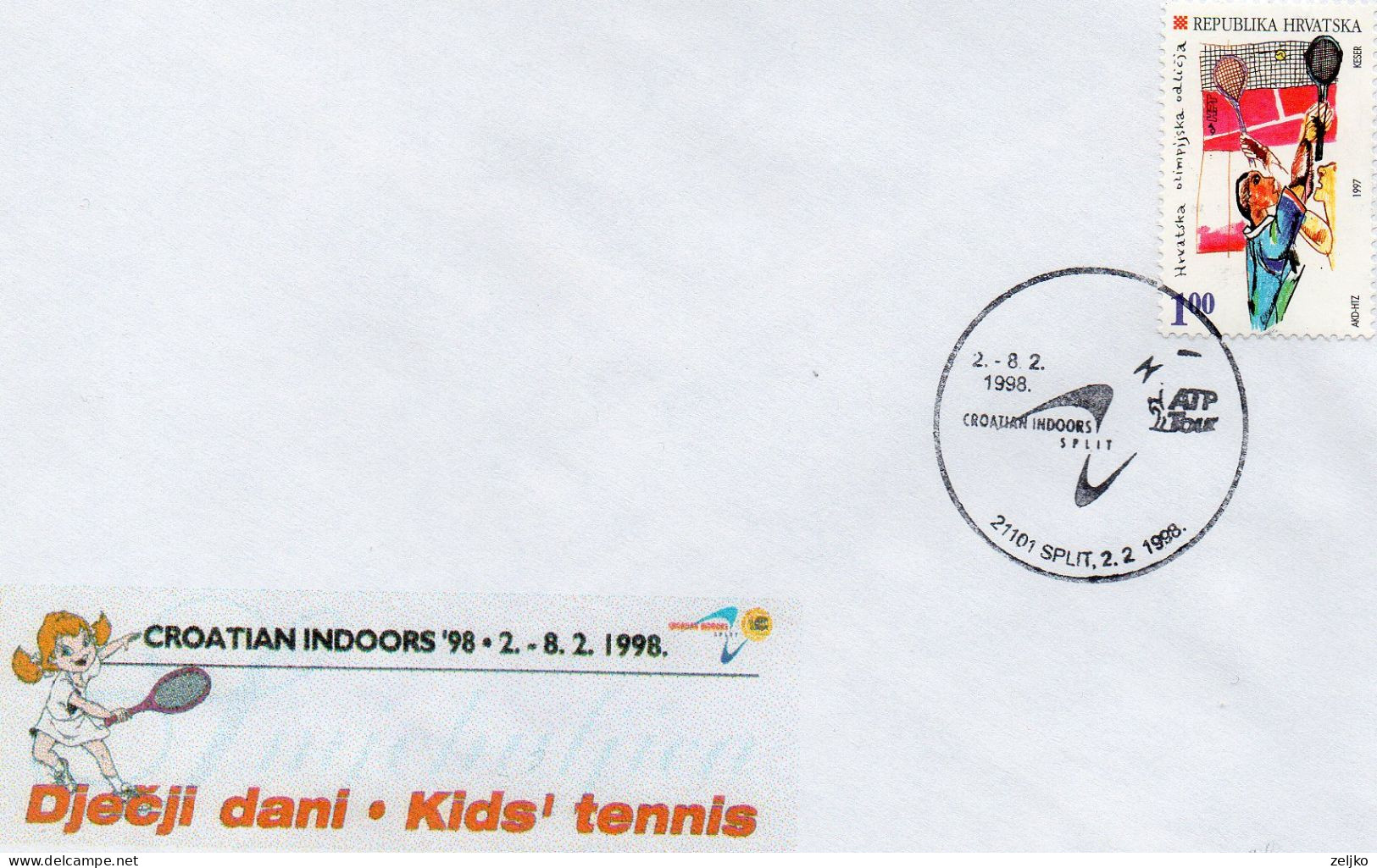 Croatia, Tennis, ATP Croatian Indoors Split 1998 - Tennis