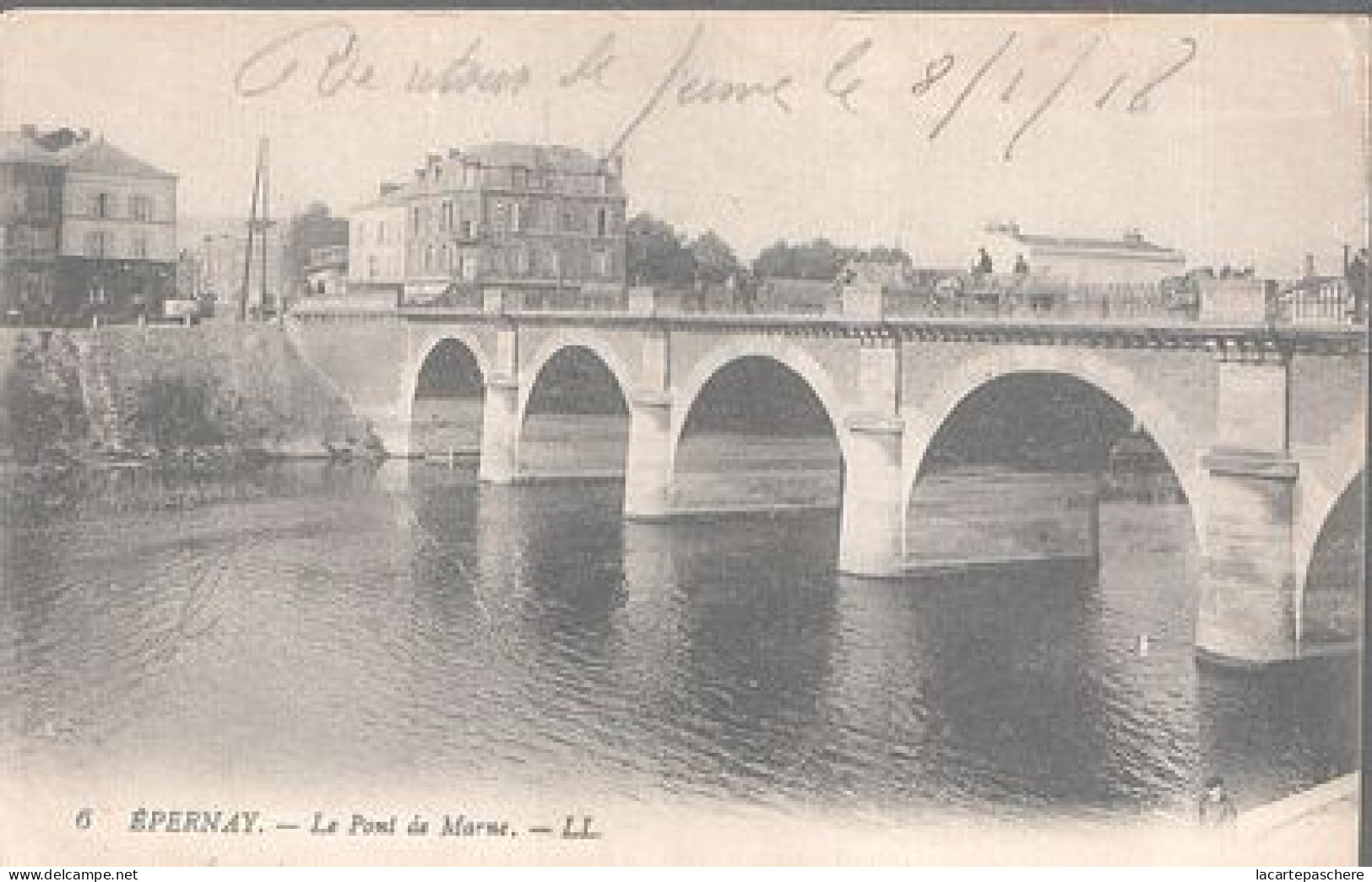 X4842 MARNE EPERNAY LE PONT DE MARNE - Epernay