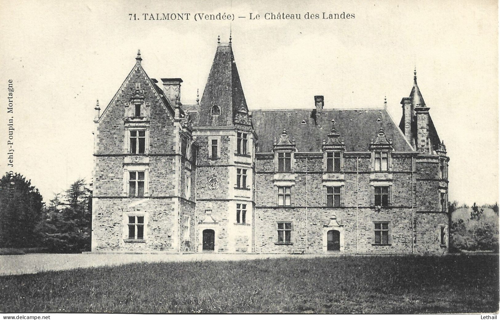 Ref (  20599  )  Talmont - Le Chateau - Talmont Saint Hilaire