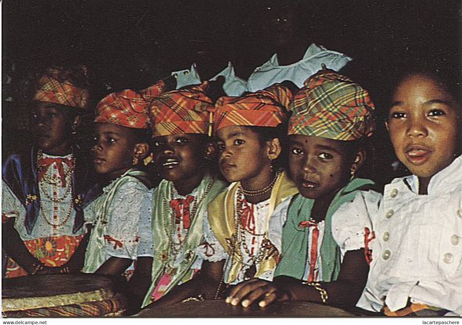 X116617 GUYANE FRANCAISE FOLKLORE GUYANAIS JEUNES FRIMOUSSES - Andere & Zonder Classificatie