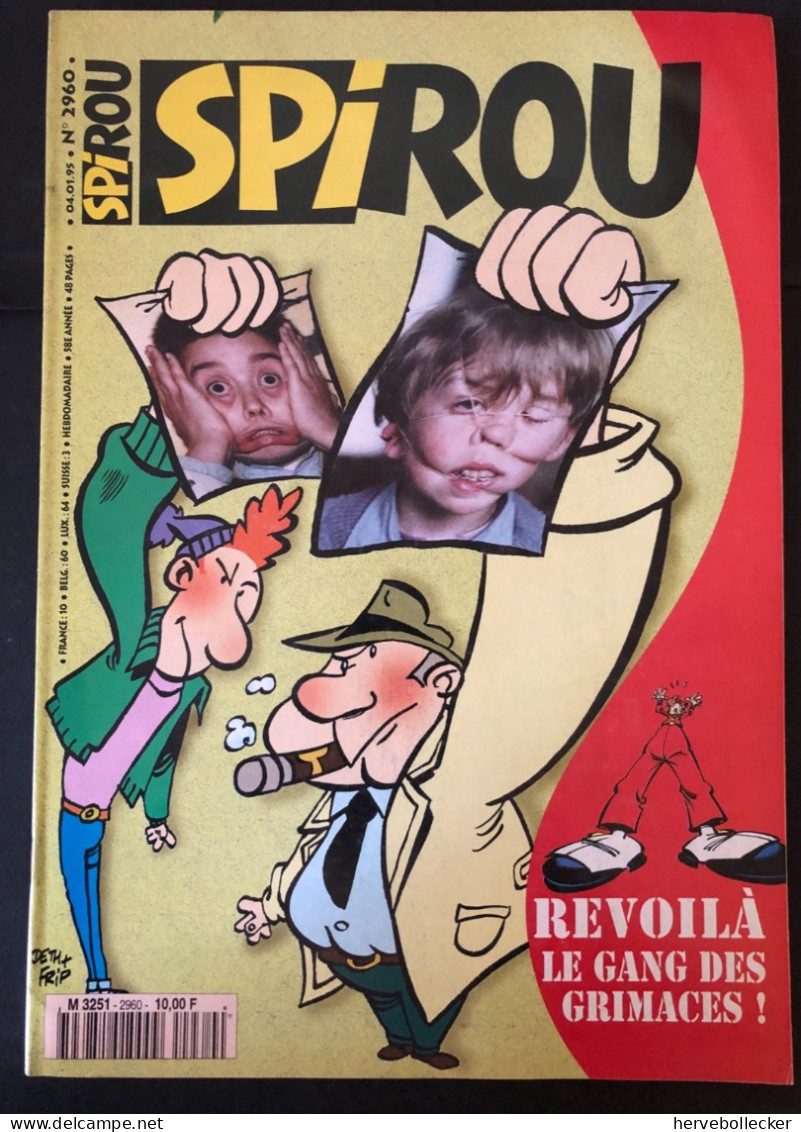 Spirou Hebdomadaire N° 2960 -1995 - Spirou Magazine