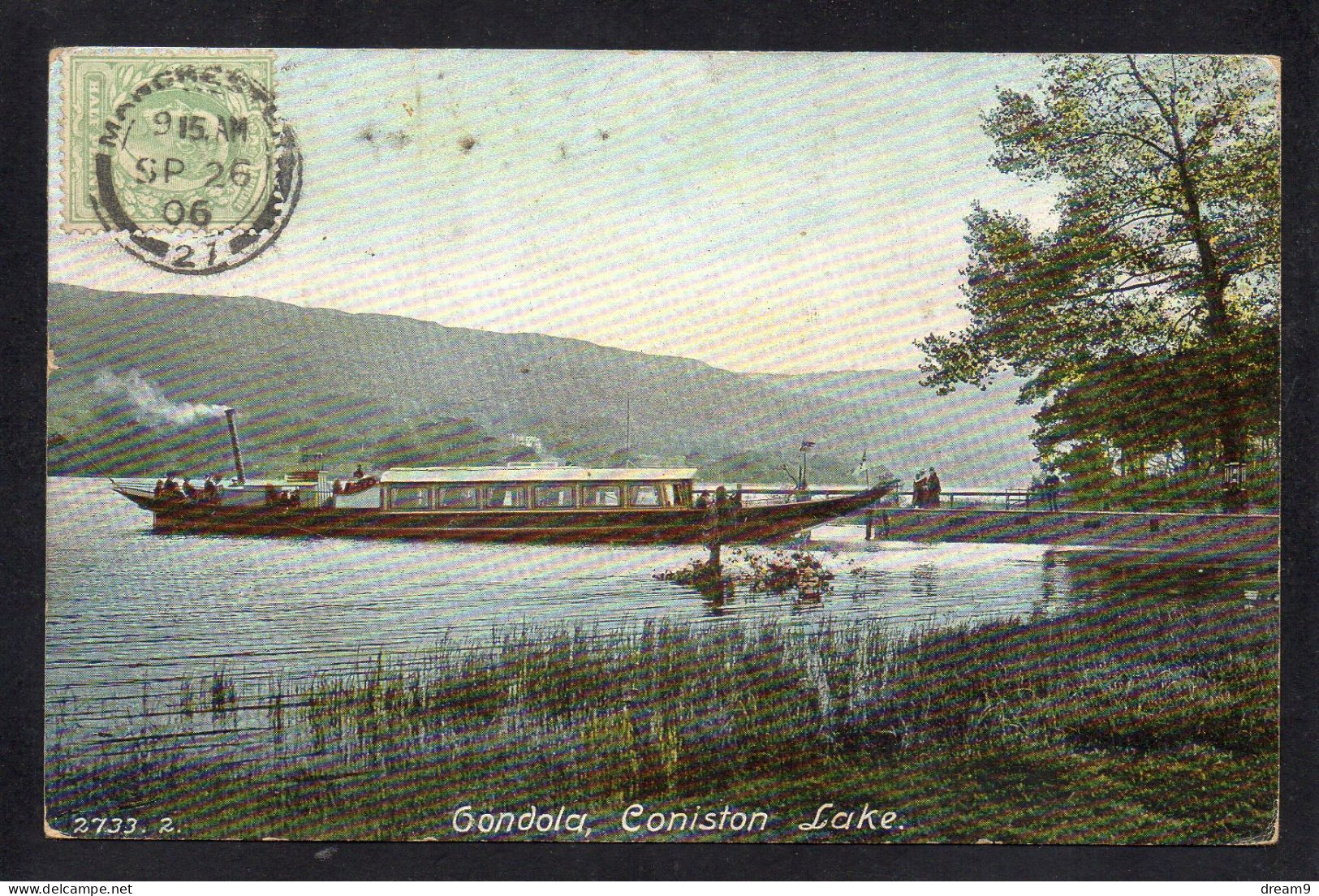 ROYAUME UNIS - ANGLETERRE - Gondola - Coniston Lake - Otros & Sin Clasificación