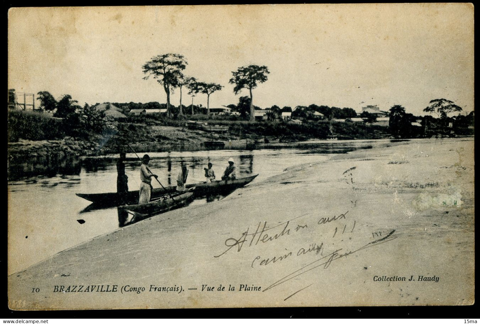 BRAZZAVILLE Congo Français Vue De La Plaine Haudy - Brazzaville