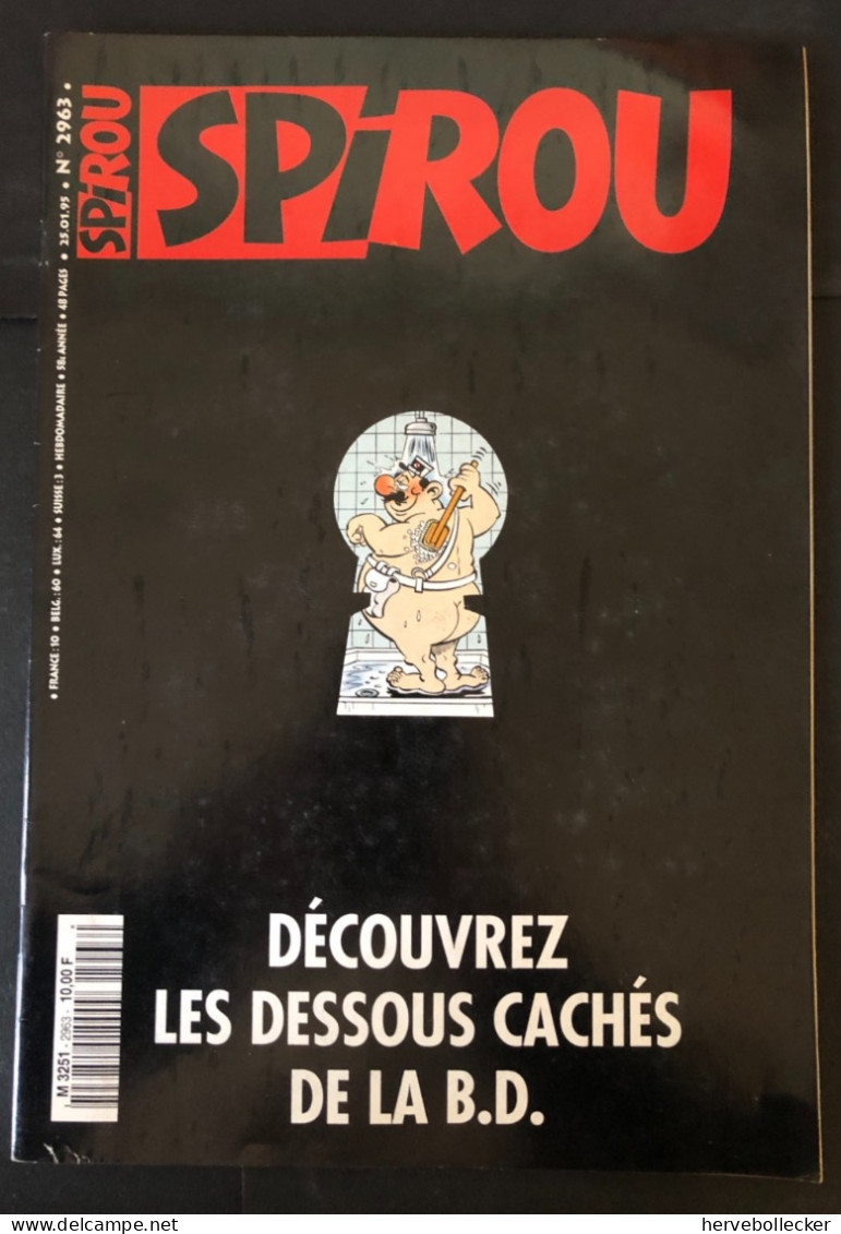 Spirou Hebdomadaire N° 2963 -1995 - Spirou Magazine