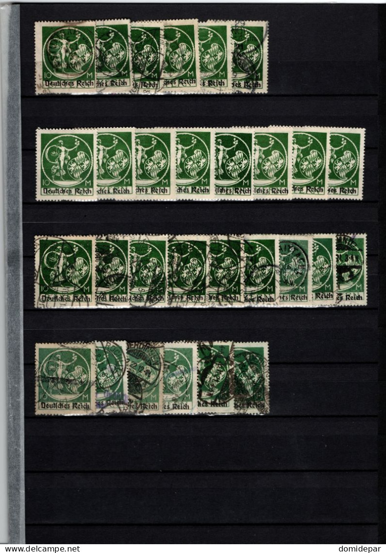 Deutsches Reich  N° 137  N (*) N* Obli - Used Stamps