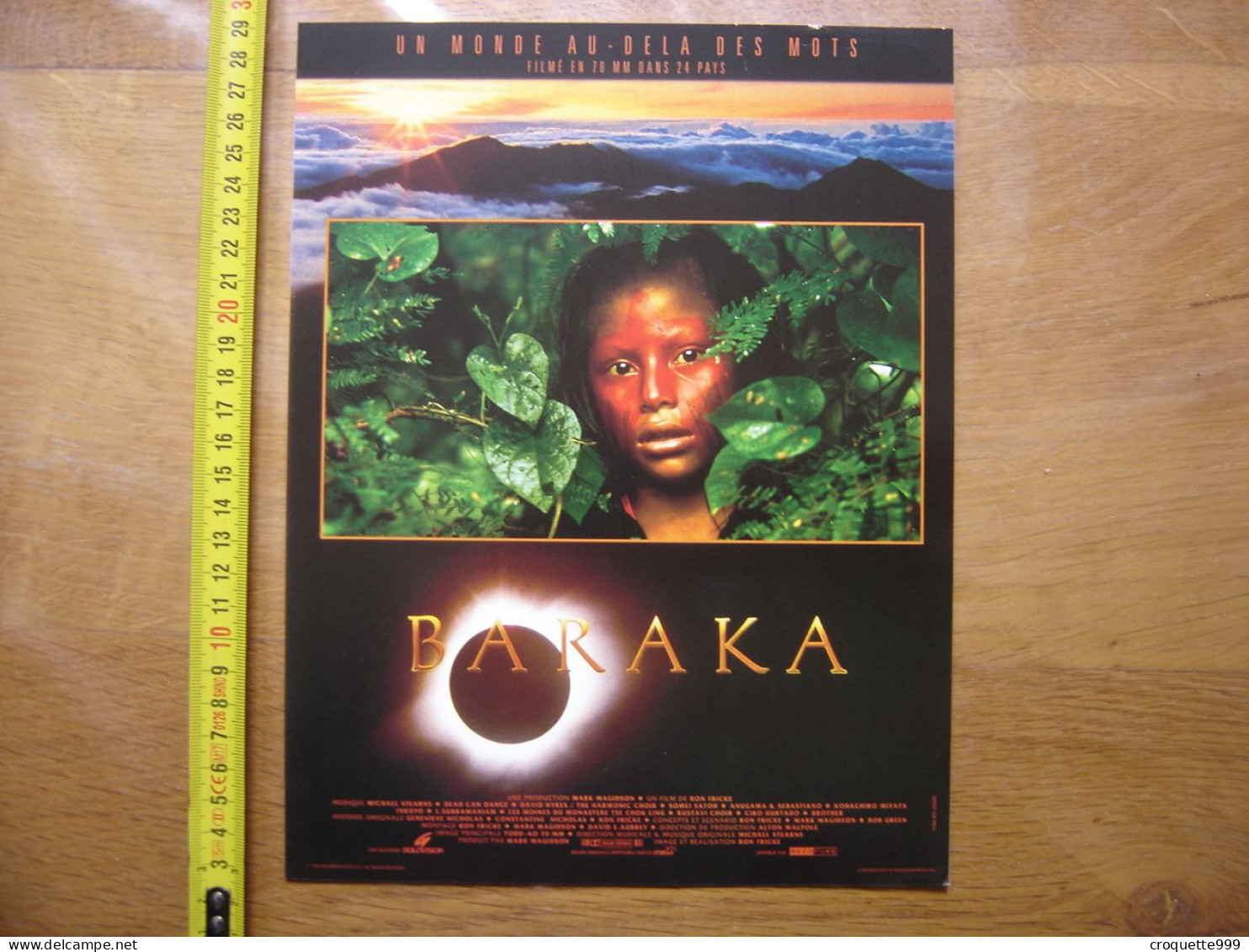 Synopsis Cinema Movie BARAKA Ron Fricke - Other & Unclassified
