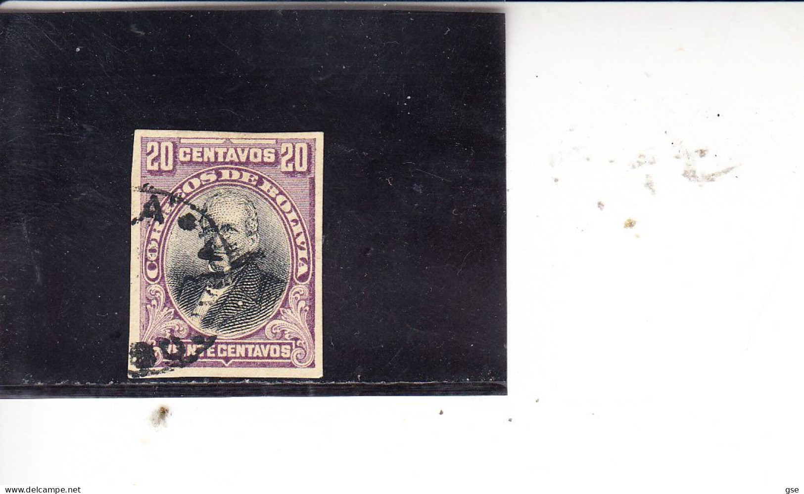 BOLIVIA  1901-4- Yvert 71°  - Serie Corrente - Bolivien
