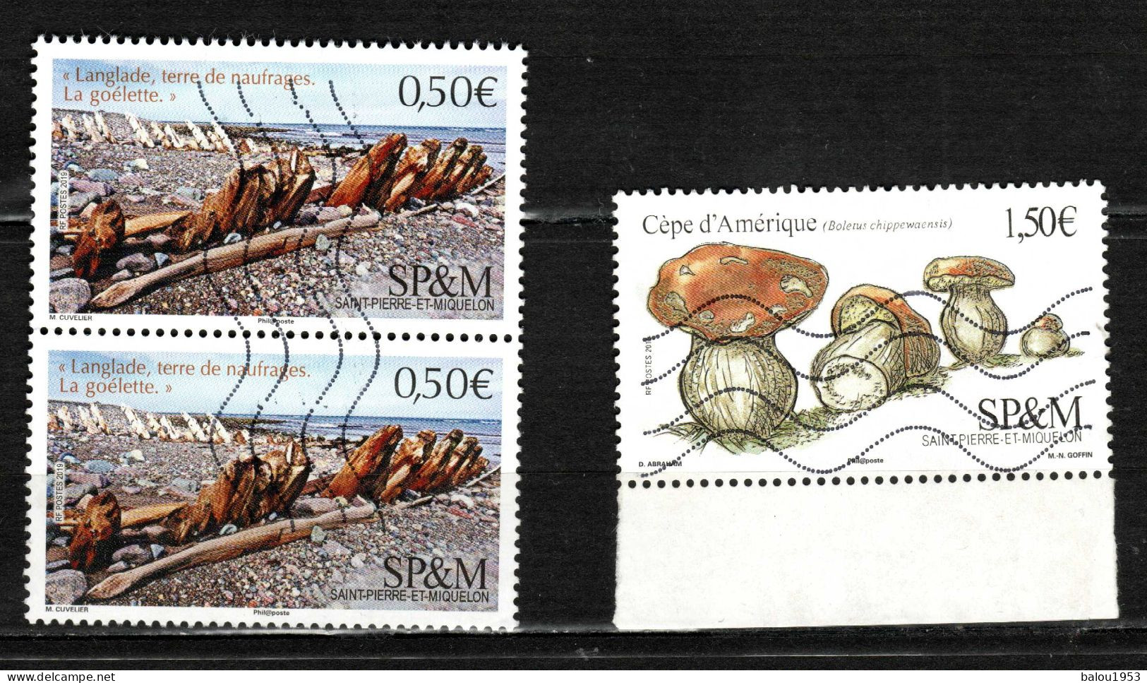 Saint Pierre Et Miquelon. 2019  N°1215.1228. Obli. - Used Stamps