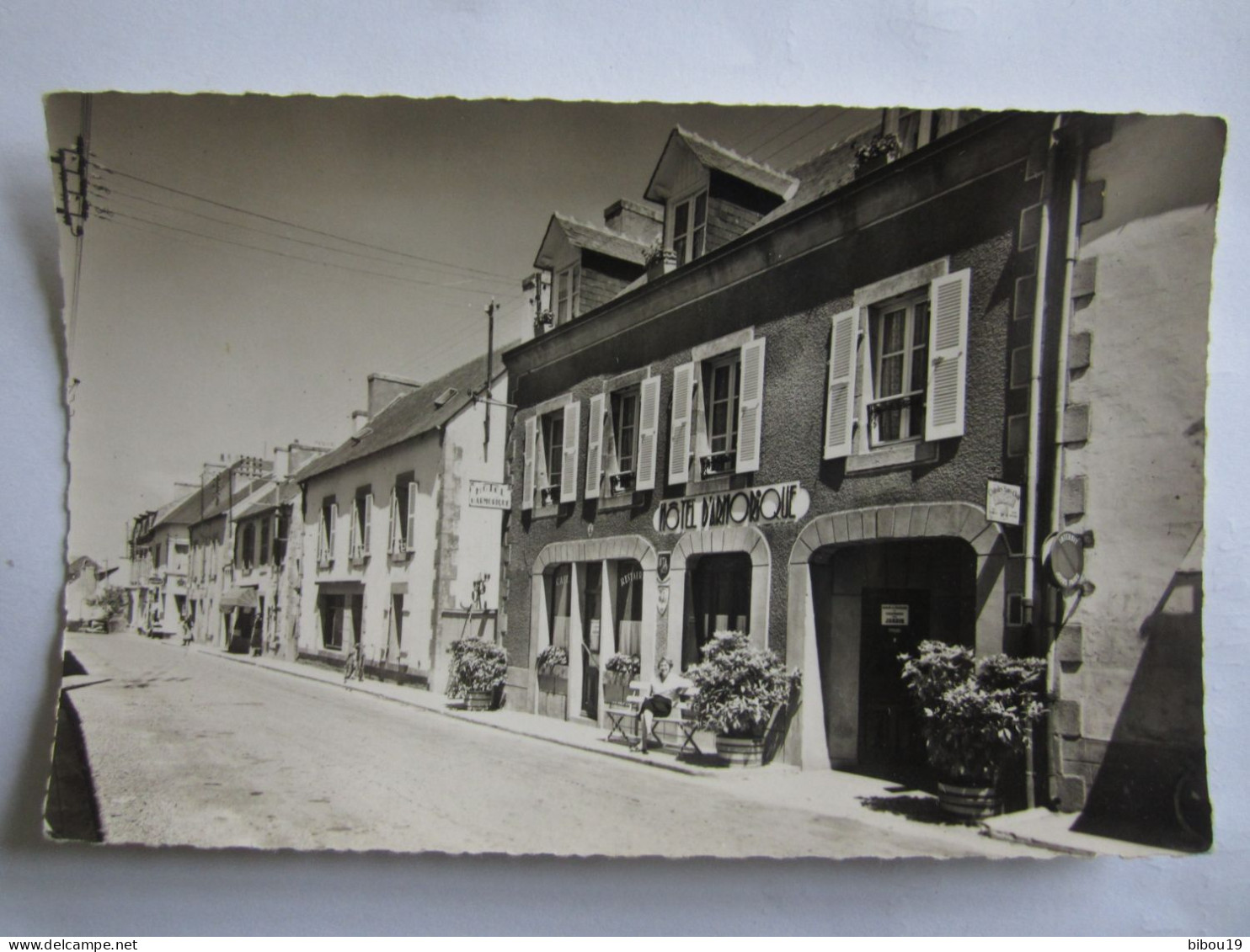 CPA  FOUESNANT HOTEL D ARMORIQUE  SA BONNE TABLE  PROPRIETAIRE JEAN MORVAN - Fouesnant