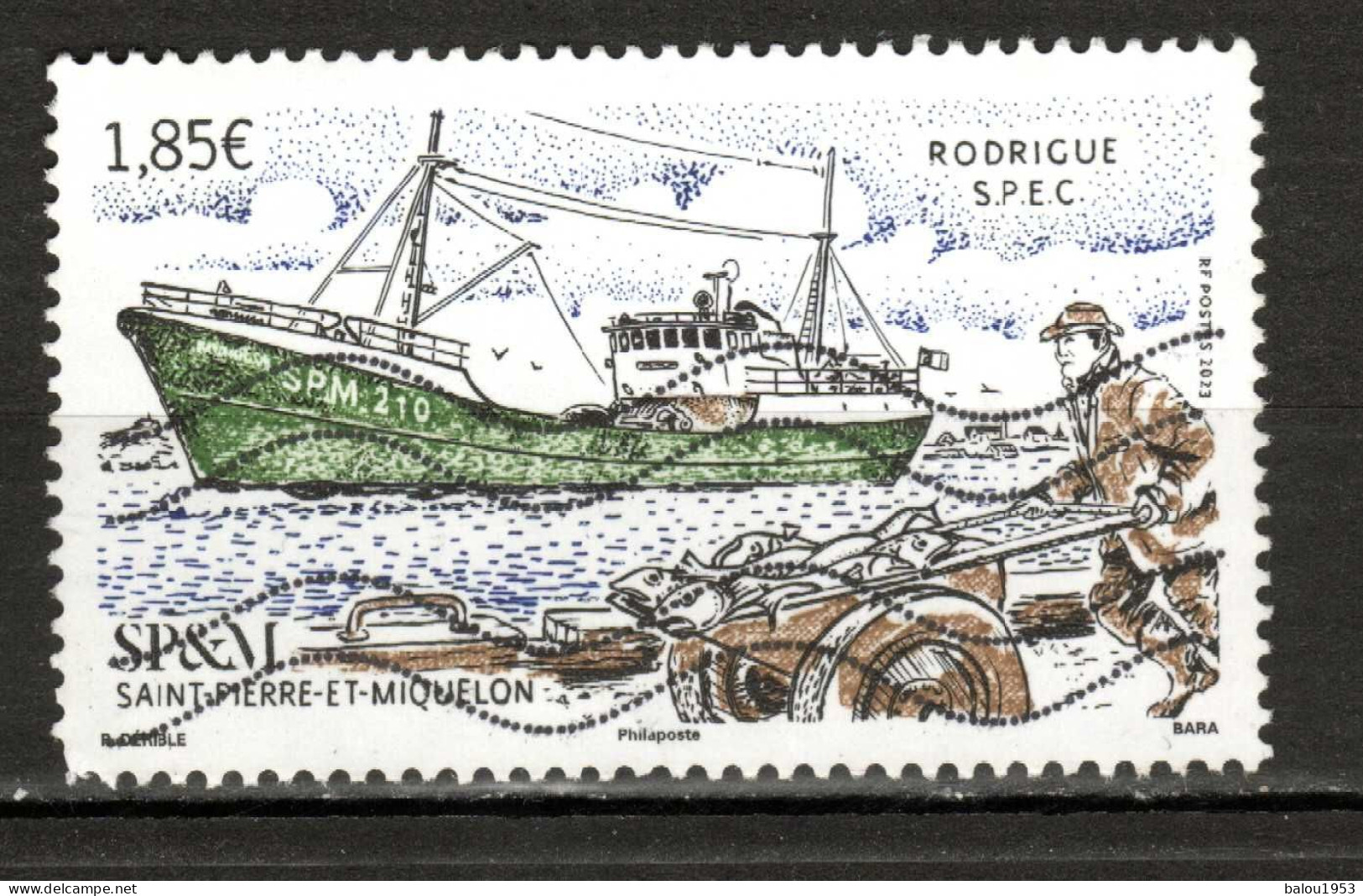 Saint Pierre Et Miquelon. 2023  N°1302. Obli. - Used Stamps
