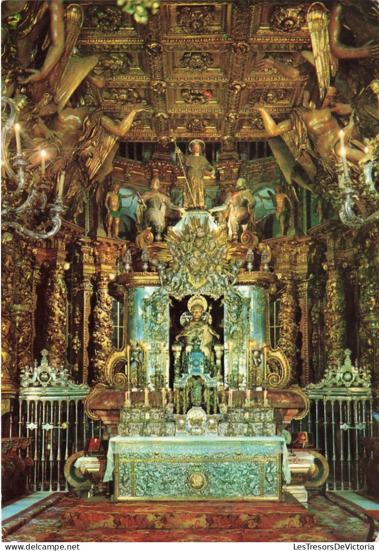 ESPAGNE - Santiago De Compostela - Cathédrale Maître Autel - Vue De L'intérieure - Carte Postale - Santiago De Compostela