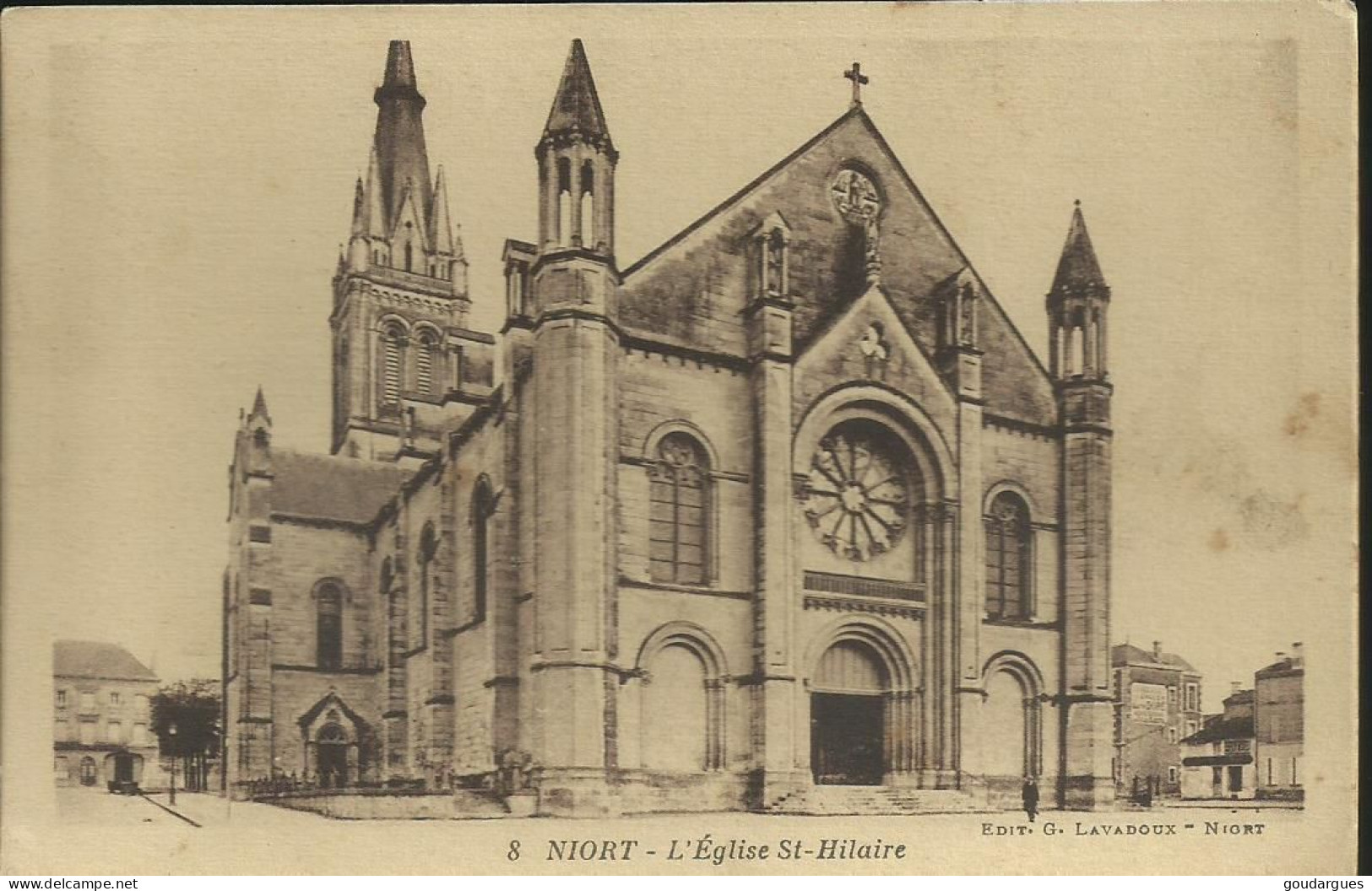 Niort - L'Eglise St-Hilaire - (P) - Niort