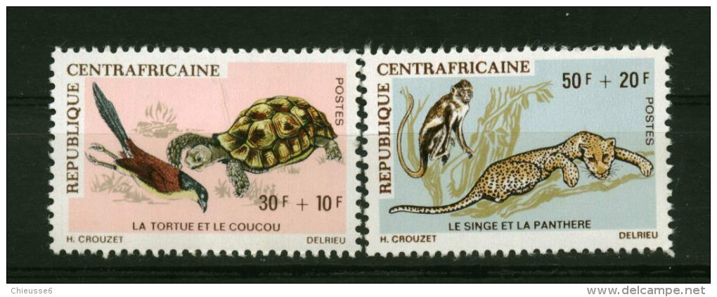 Rep. Centrafricaine ** N° 134 à 138  - Comtes Africains - Centrafricaine (République)