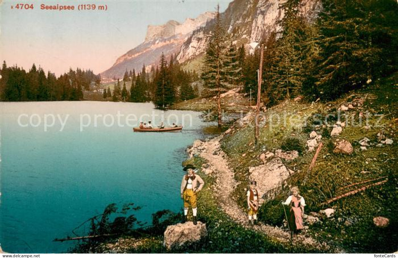 13724146 Seealpsee Saentis IR Bergsee Appenzeller Alpen  - Other & Unclassified