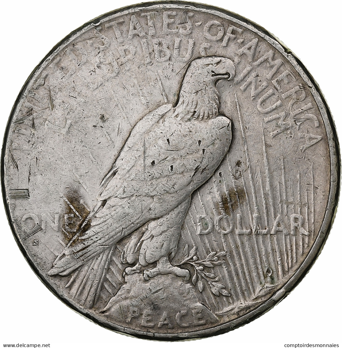 États-Unis, Dollar, Peace Dollar, 1926, San Francisco, Argent, TTB, KM:150 - 1921-1935: Peace (Pace)