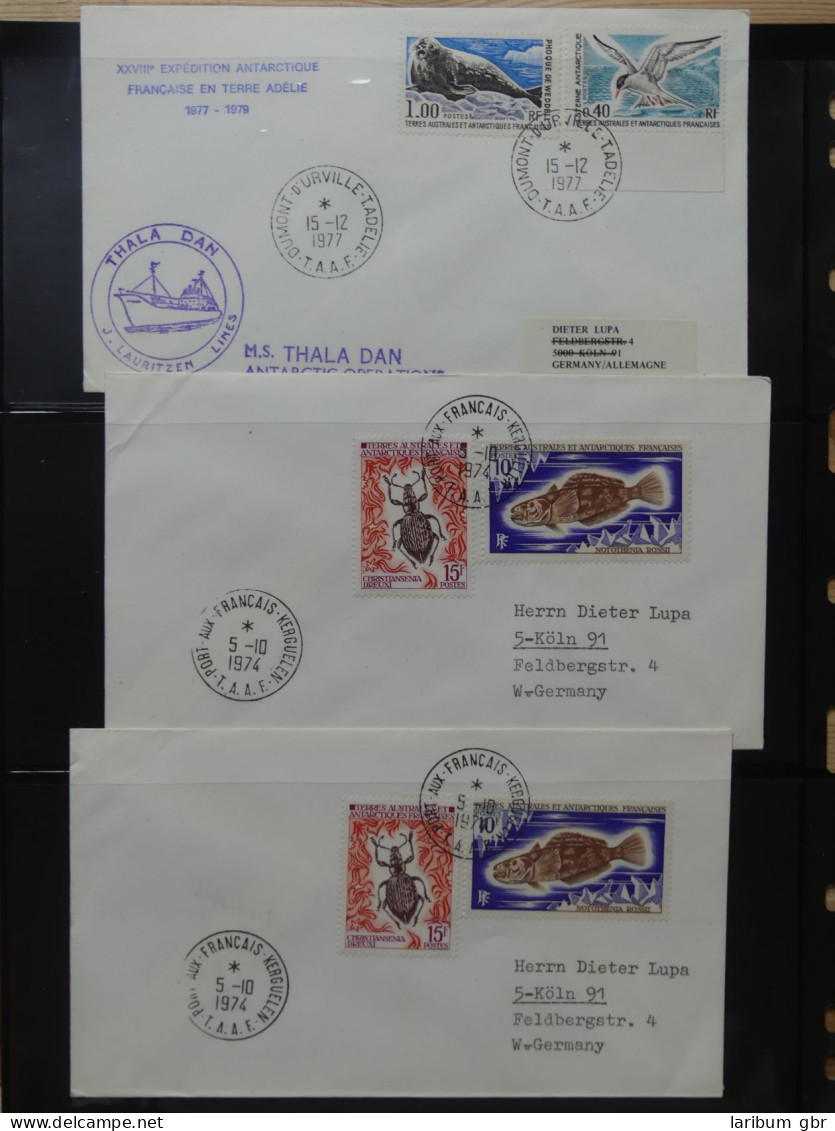 Französische Gebiete In Der Antarktis (TAAF) Gestempelt Sammlung Briefe #HG362 - Sonstige & Ohne Zuordnung