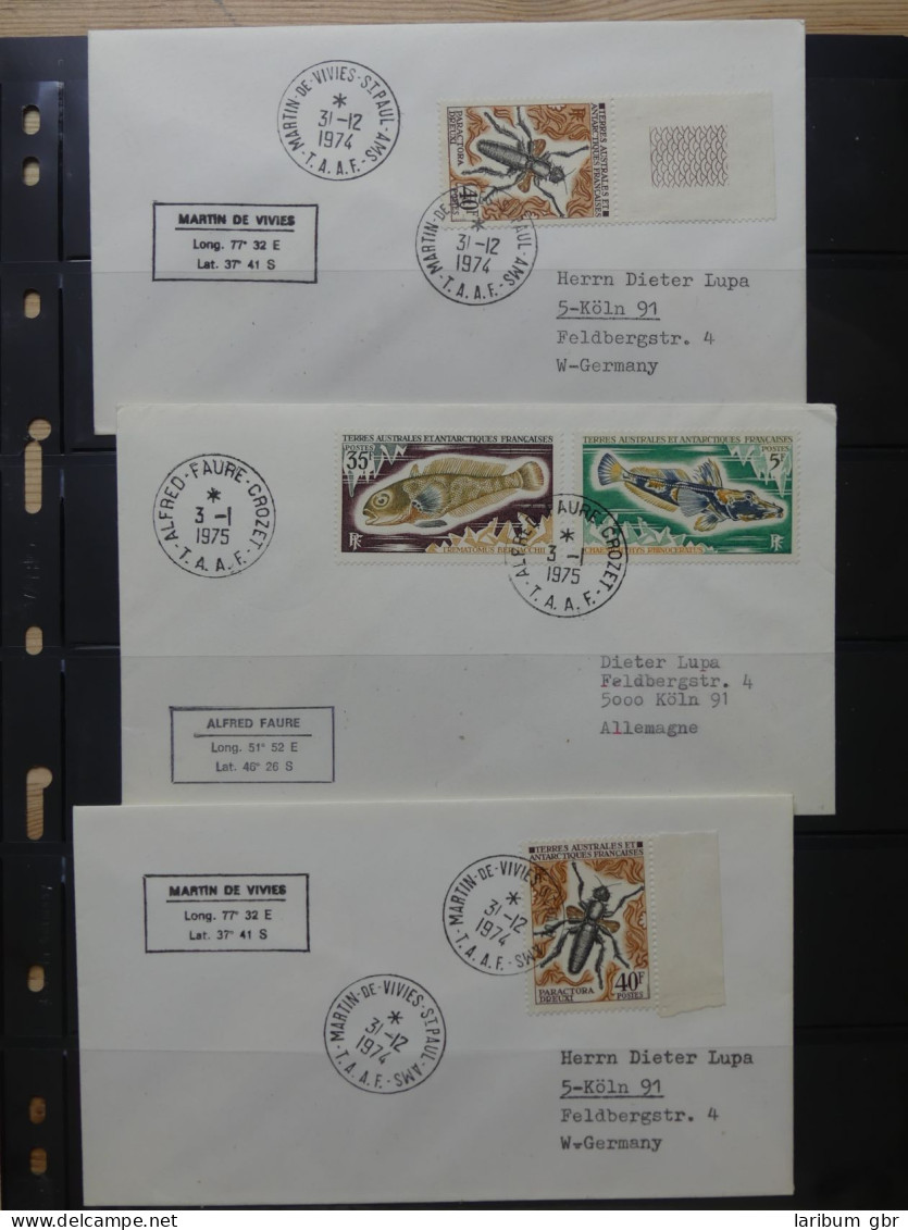 Französische Gebiete In Der Antarktis (TAAF) Gestempelt Sammlung Briefe #HG362 - Autres & Non Classés