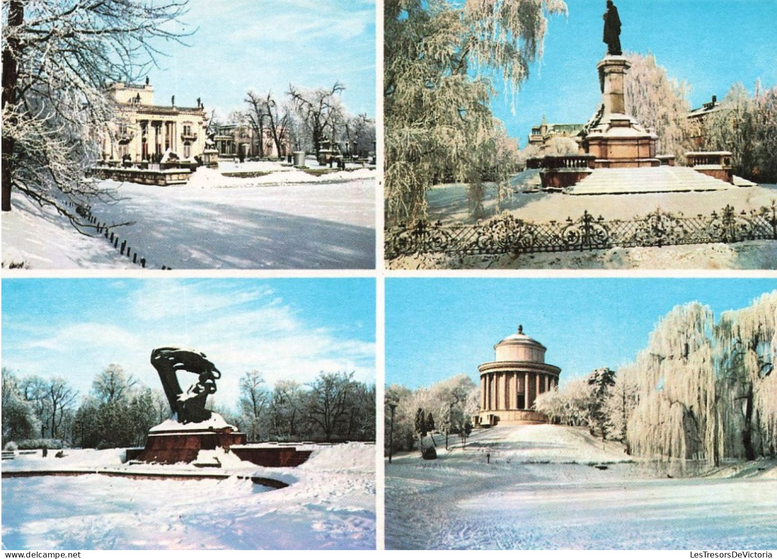 POLOGNE - Warszawa - Palac W Lazienkach - Pomnik Fryderyka - Chopina W Parku Lazienkowskim - Carte Postale - Poland