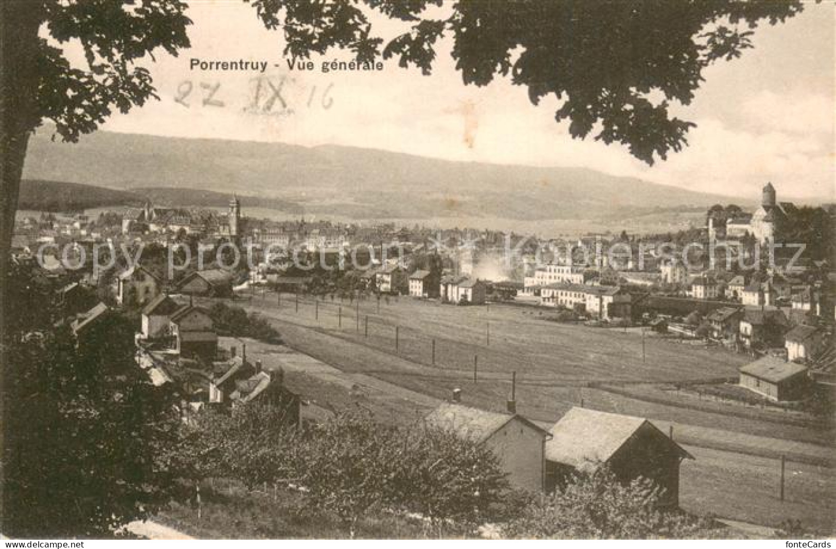 13709396 Porrentruy Panorama Porrentruy - Autres & Non Classés