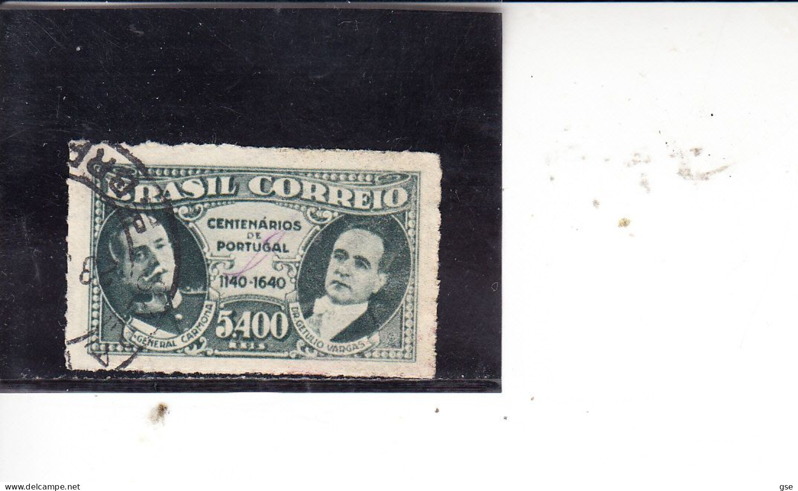 BRASILE  1940 - Yvert  372°  Centenario  Portogalllo - Used Stamps
