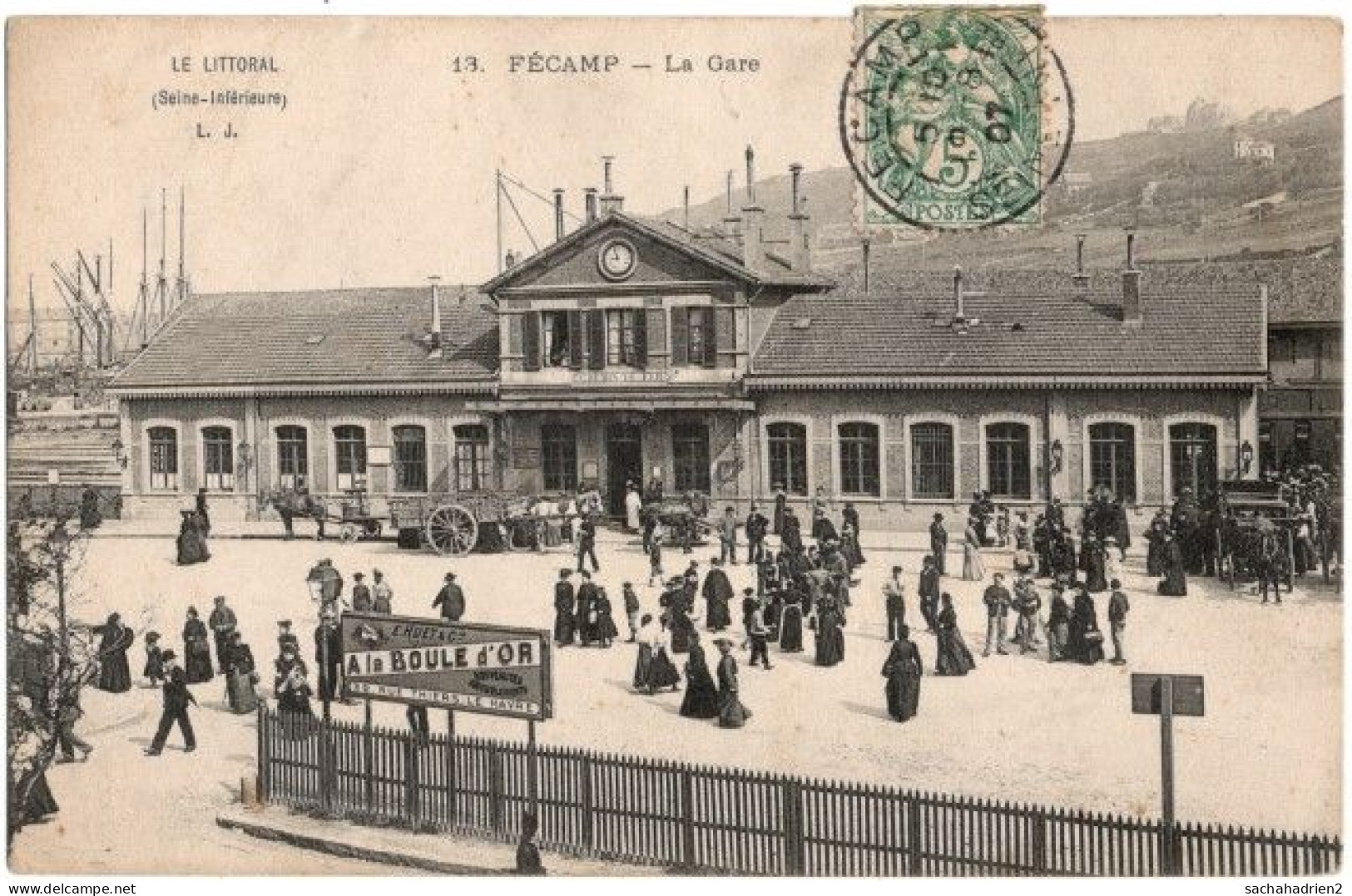 76. FECAMP. La Gare. 13 - Fécamp