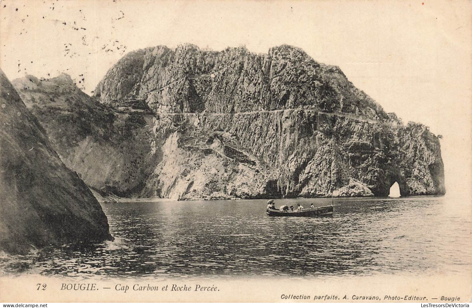 ALGERIE - Bougie - Cap Carbon Et Roche Percée - Carte Postale Ancienne - Bejaia (Bougie)