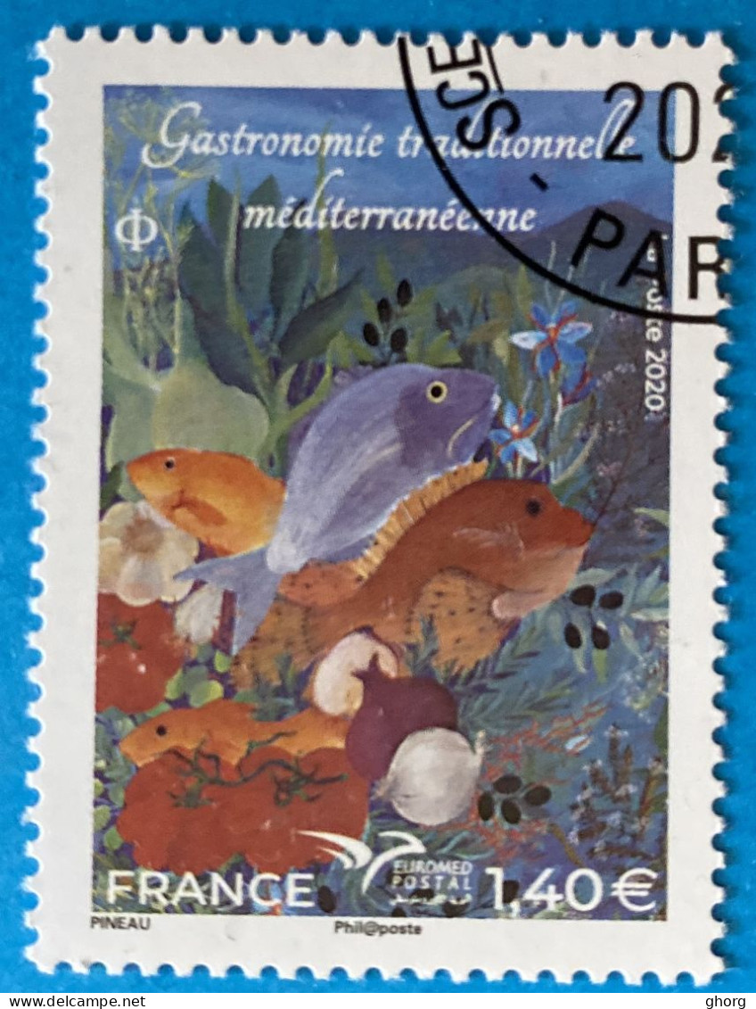France 2020 : Euromed Postal N°5411 Oblitéré - Usati