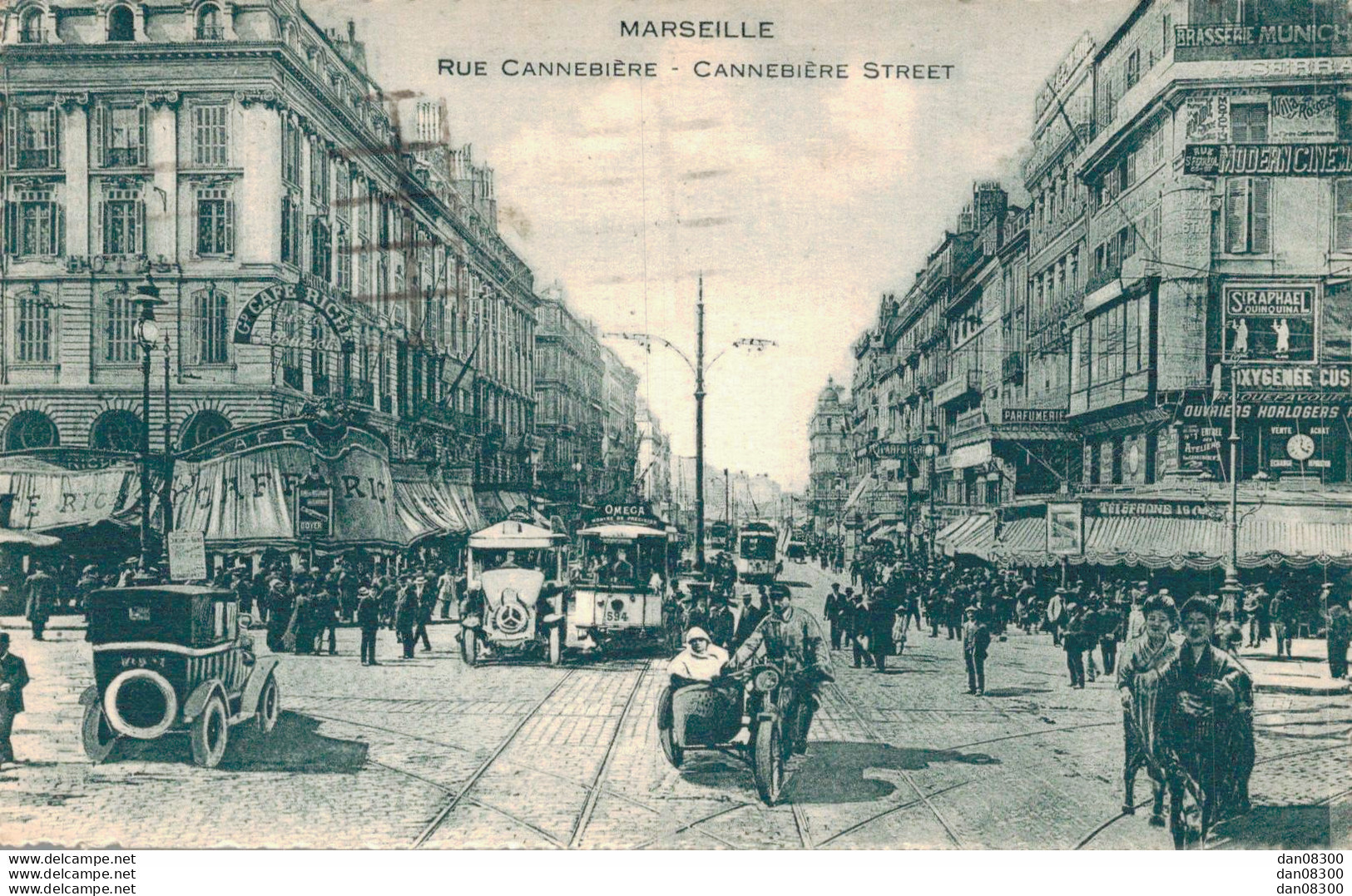 13 MARSEILLE RUE CANNEBIERE - Canebière, Stadtzentrum