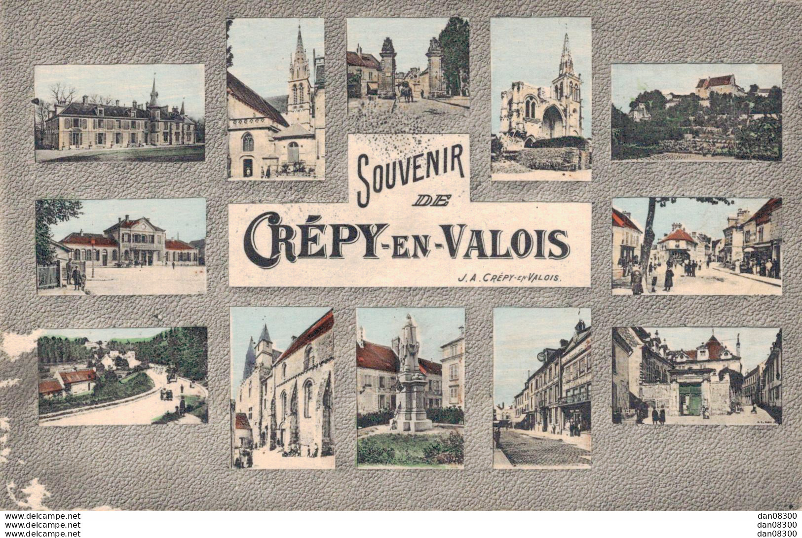 60 SOUVENIR DE CREPY EN VALOIS VUES MULTIPLES - Crepy En Valois
