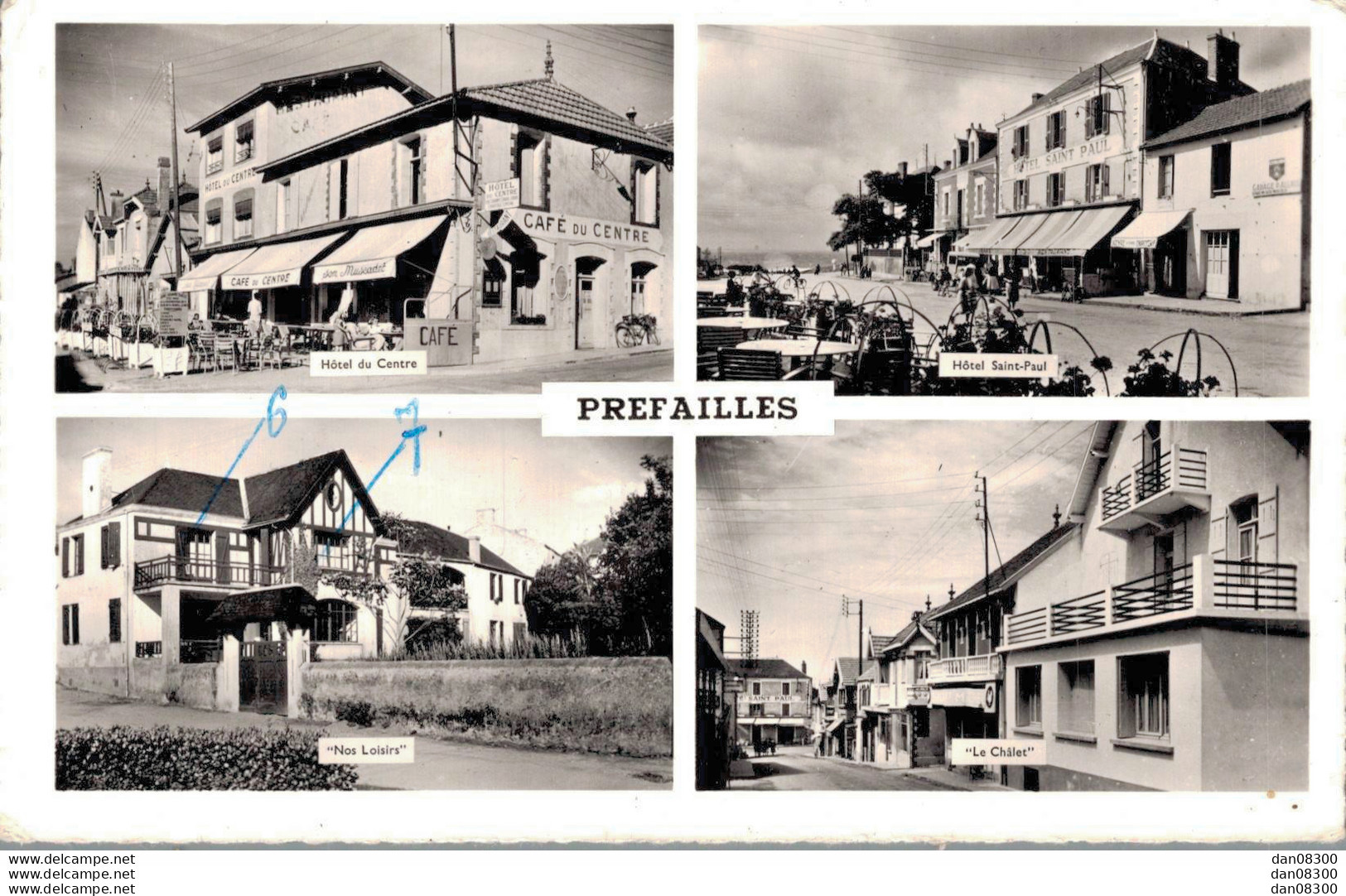 44 PREFAILLES HOTELS CENTRE ET SAINT PAUL H. TROESTLER PROPRIETAIRE - Préfailles