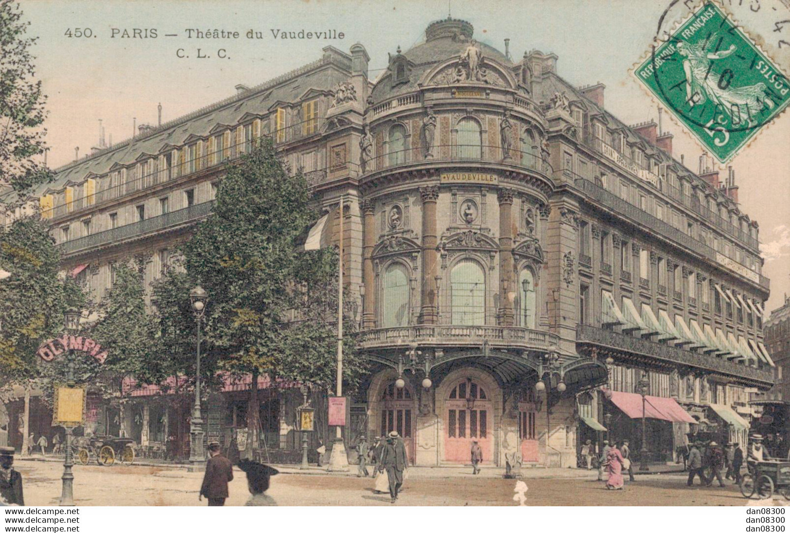 75 PARIS THEATRE DE VAUDEVILLE - Autres Monuments, édifices