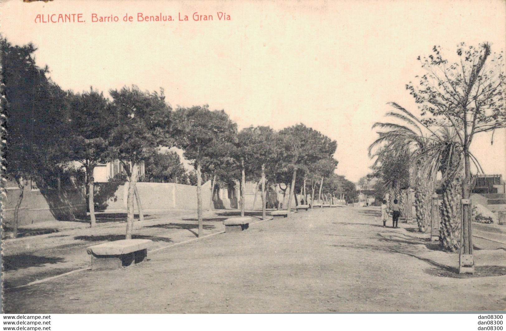 ESPAGNE ALICANTE BARRIO DE BENALUA LA GRAN VIA - Alicante