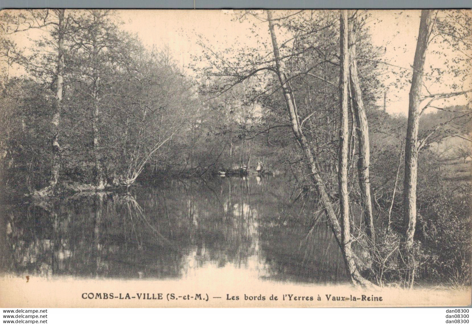 77 COMBS LA VILLE LES BORDS DE L'YERRES A VAUX LA REINE - Combs La Ville