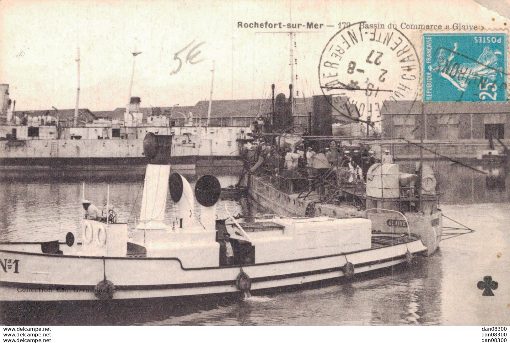 17 ROCHEFORT SUR MER BASSIN DU COMMERCE GLAIVE - Rochefort