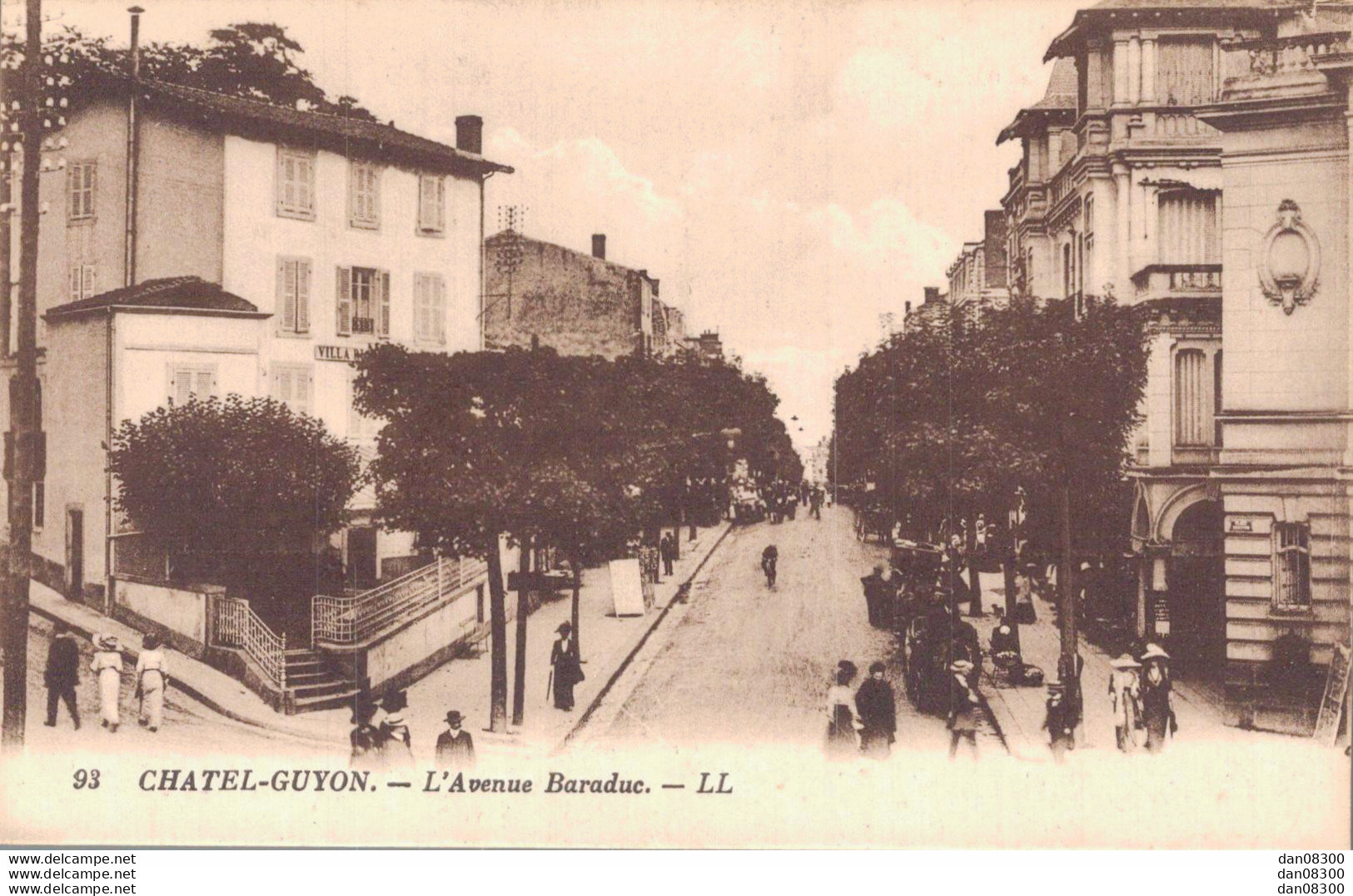 63 CHATEL GUYON L'AVENUE BARADUC - Châtel-Guyon