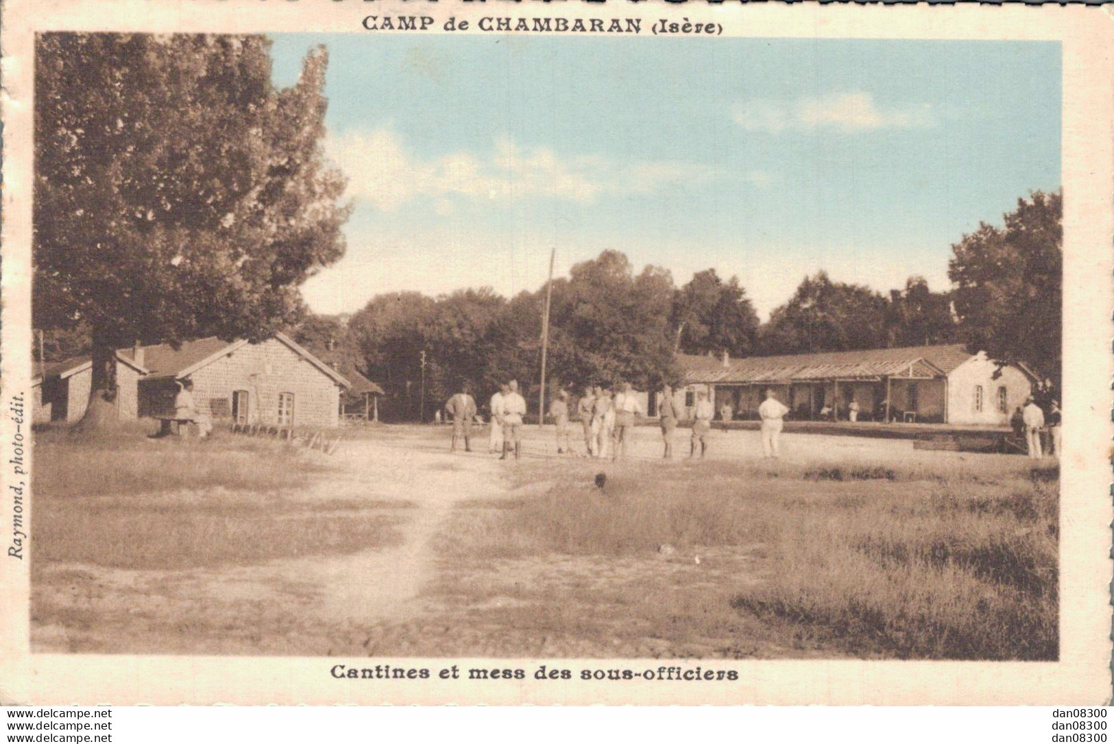 38 CAMP DE CHAMBARAN CANTINES ET MESS DES SOUS OFFICIERS - Casernes