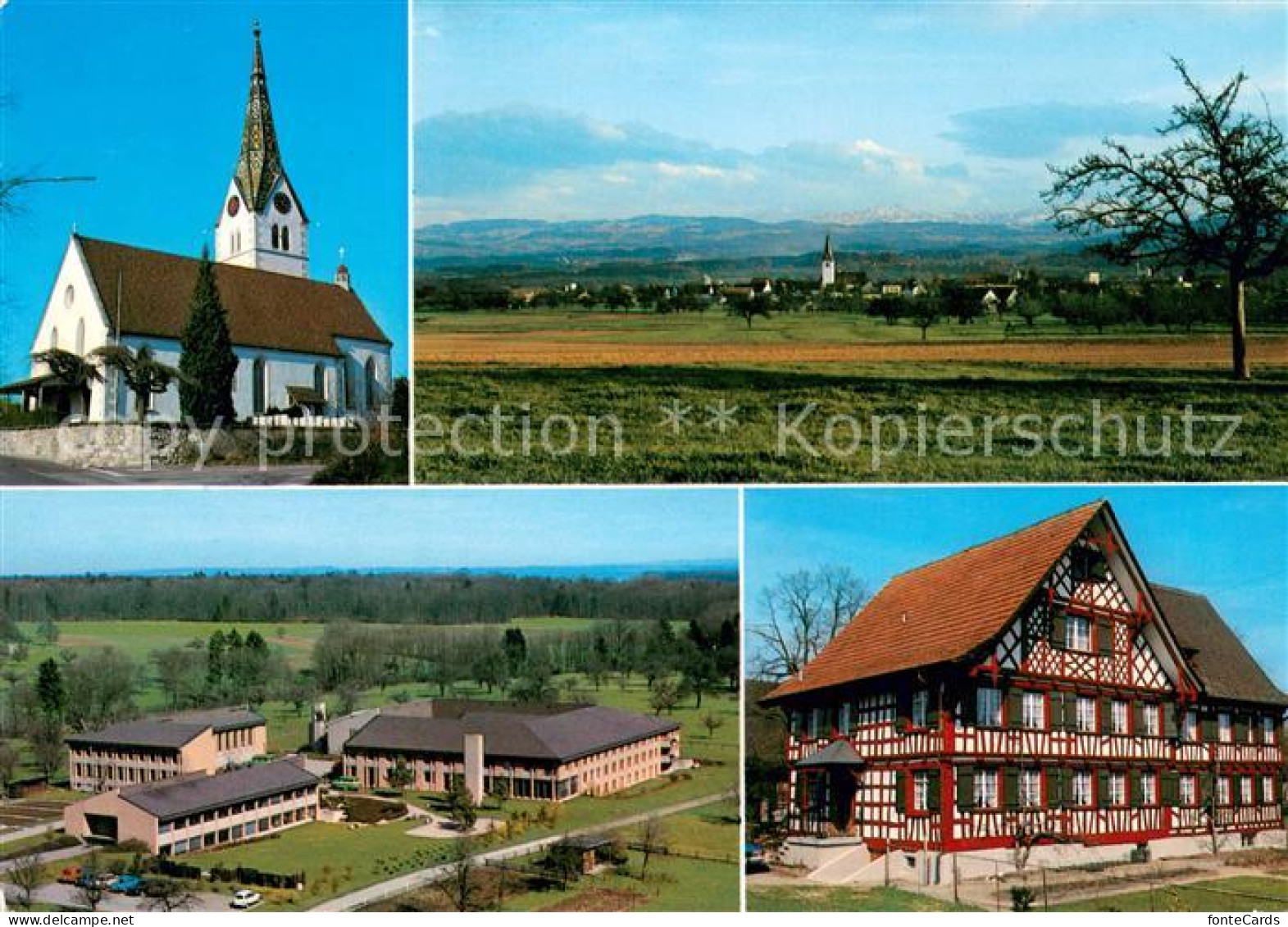 13653206 Sommeri Gesamtansicht Fachwerkhaus Kirche Sommeri - Sonstige & Ohne Zuordnung