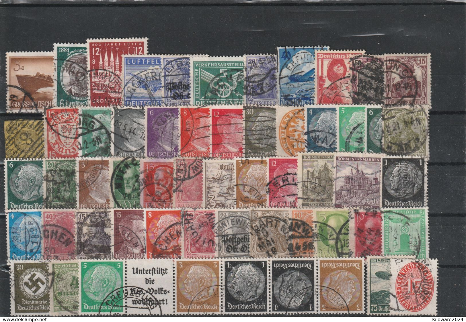 Deutschland: Lot Mit Versch. Werten Vor 1945,  Gestempelt.  (014) - Lots & Kiloware (mixtures) - Max. 999 Stamps