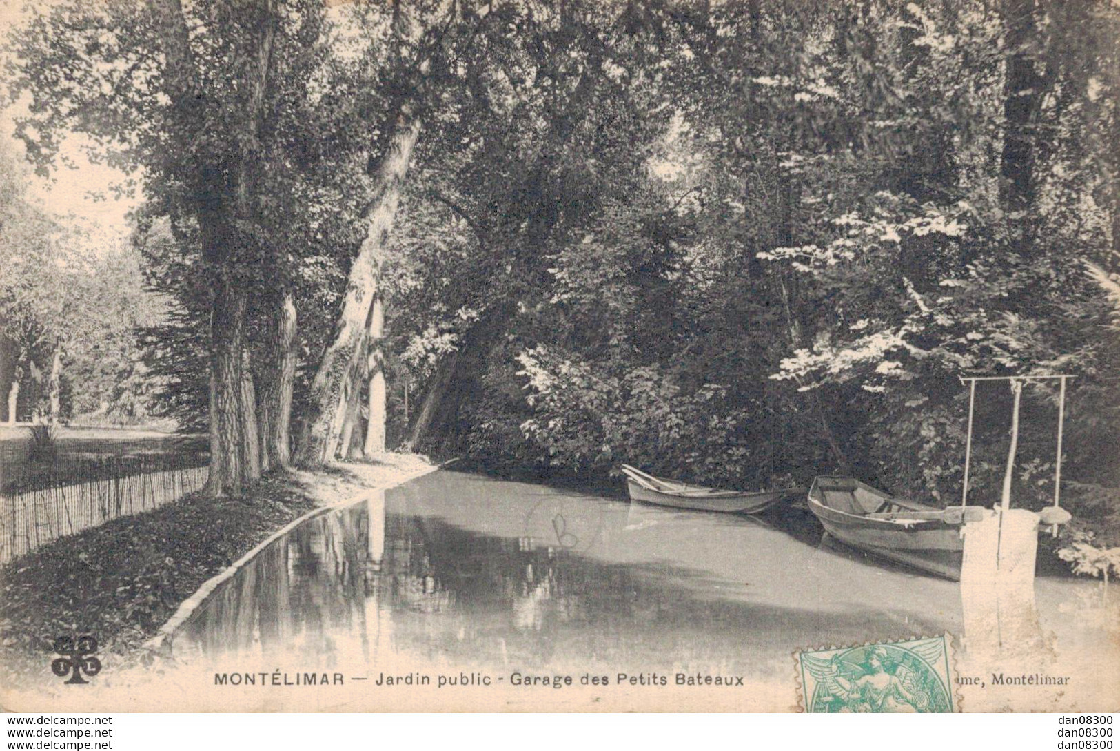 26 MONTELIMAR JARDIN PUBLIC GARAGE DES PETITS BATEAUX - Montelimar