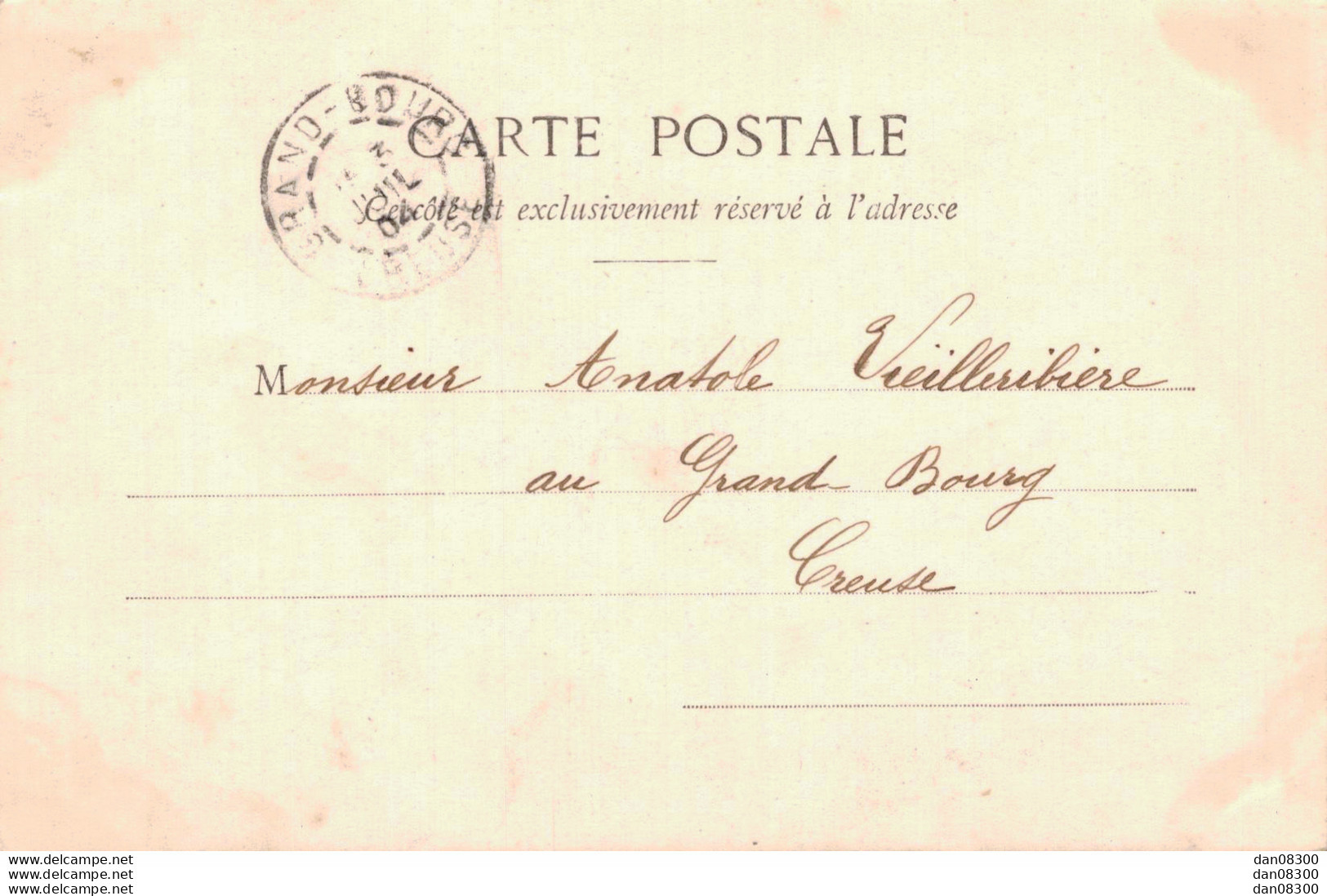 SAINT ANATOLE BONNE FETE FEMME AVEC PANCARTE - Other & Unclassified