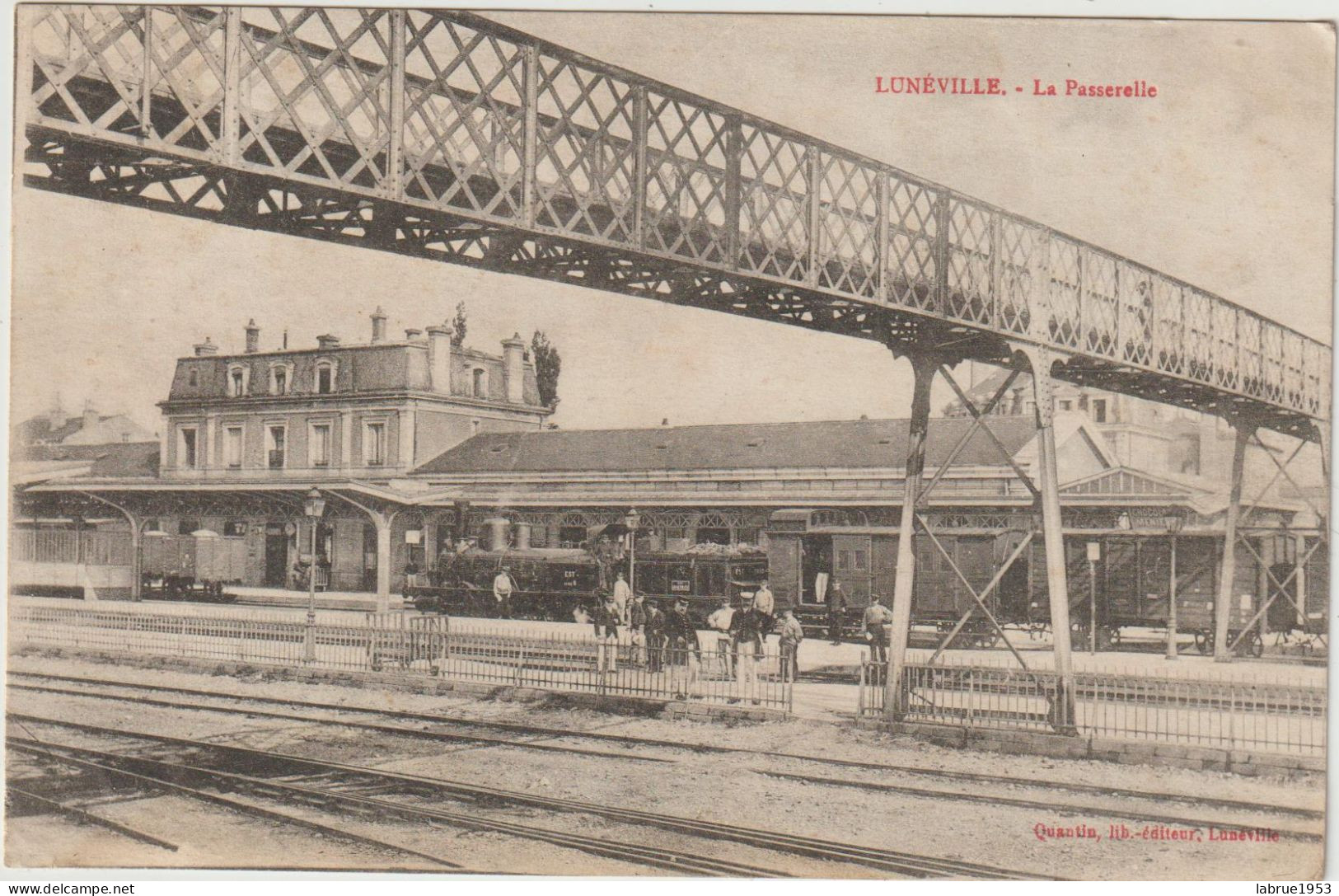 Lunéville - La Passerelle   (G.2636) - Luneville