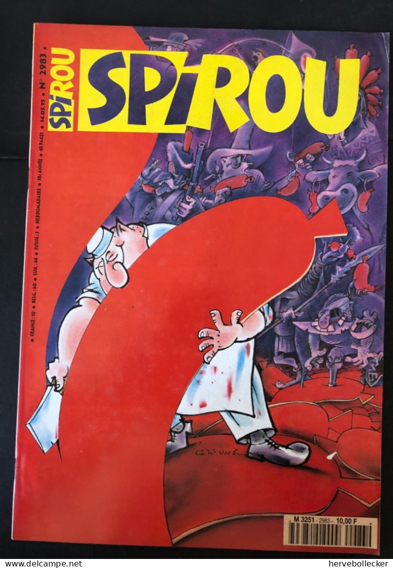 Spirou Hebdomadaire N° 2983 -1995 - Spirou Magazine