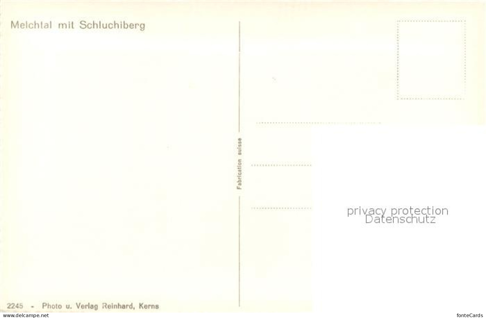 13623056 Melchtal Mit Schluchiberg Melchtal - Other & Unclassified