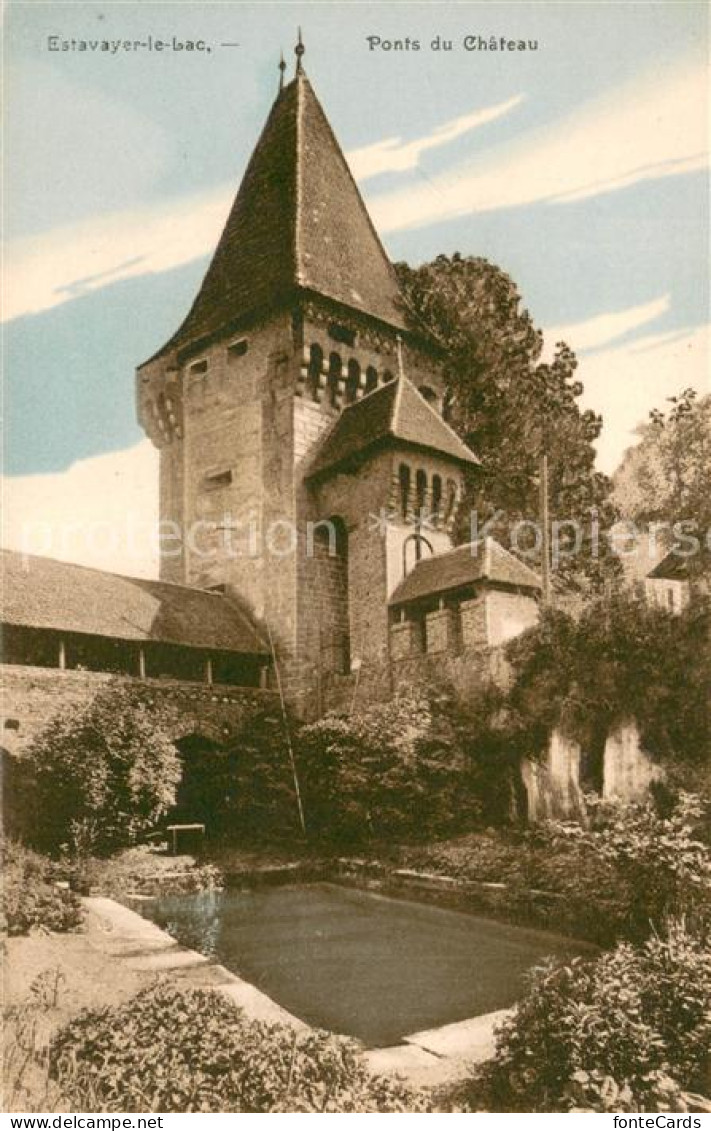 13621376 Estavayer-le-Lac Ponts Du Chateau Estavayer-le-Lac - Sonstige & Ohne Zuordnung