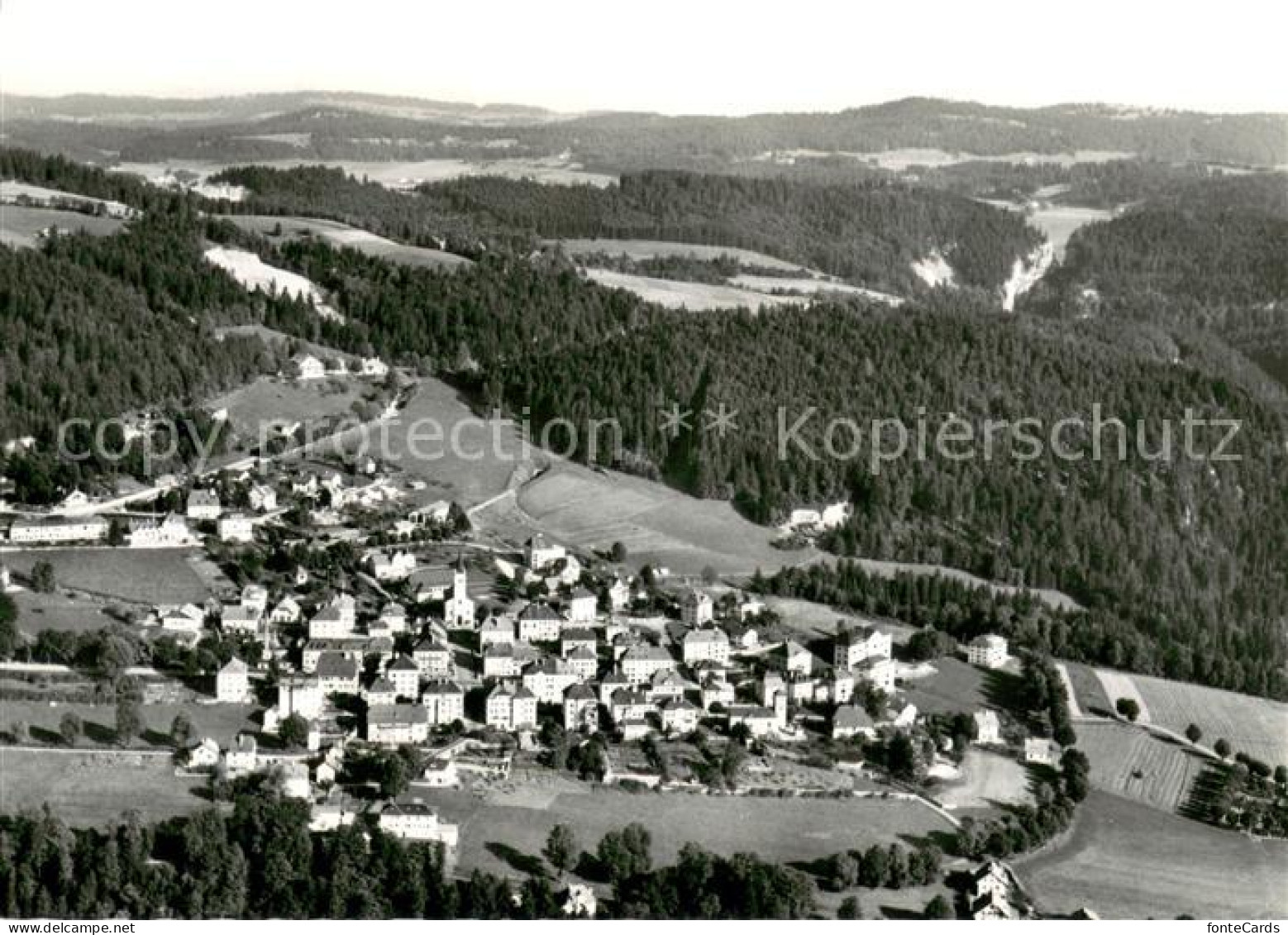 13618906 Les Brenets Et Le Col De Roches Vue Aerienne Les Brenets - Other & Unclassified